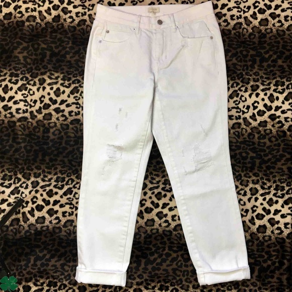 NWT J.Crew Boyfriend Distress Jeans Size 25 - Picture 5 of 10